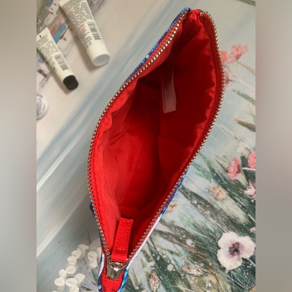 Kiehl’s Makeup Cosmetic Pouch/Bag Cleanser Toner Lip Balm Set - Picture 5 of 11